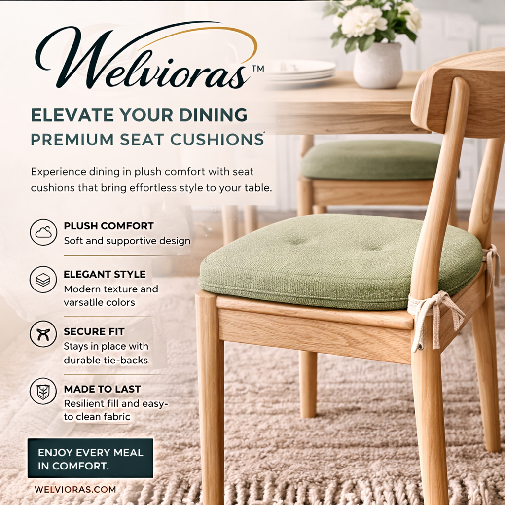 Welvioras™ Premium Dining Seat Cushions